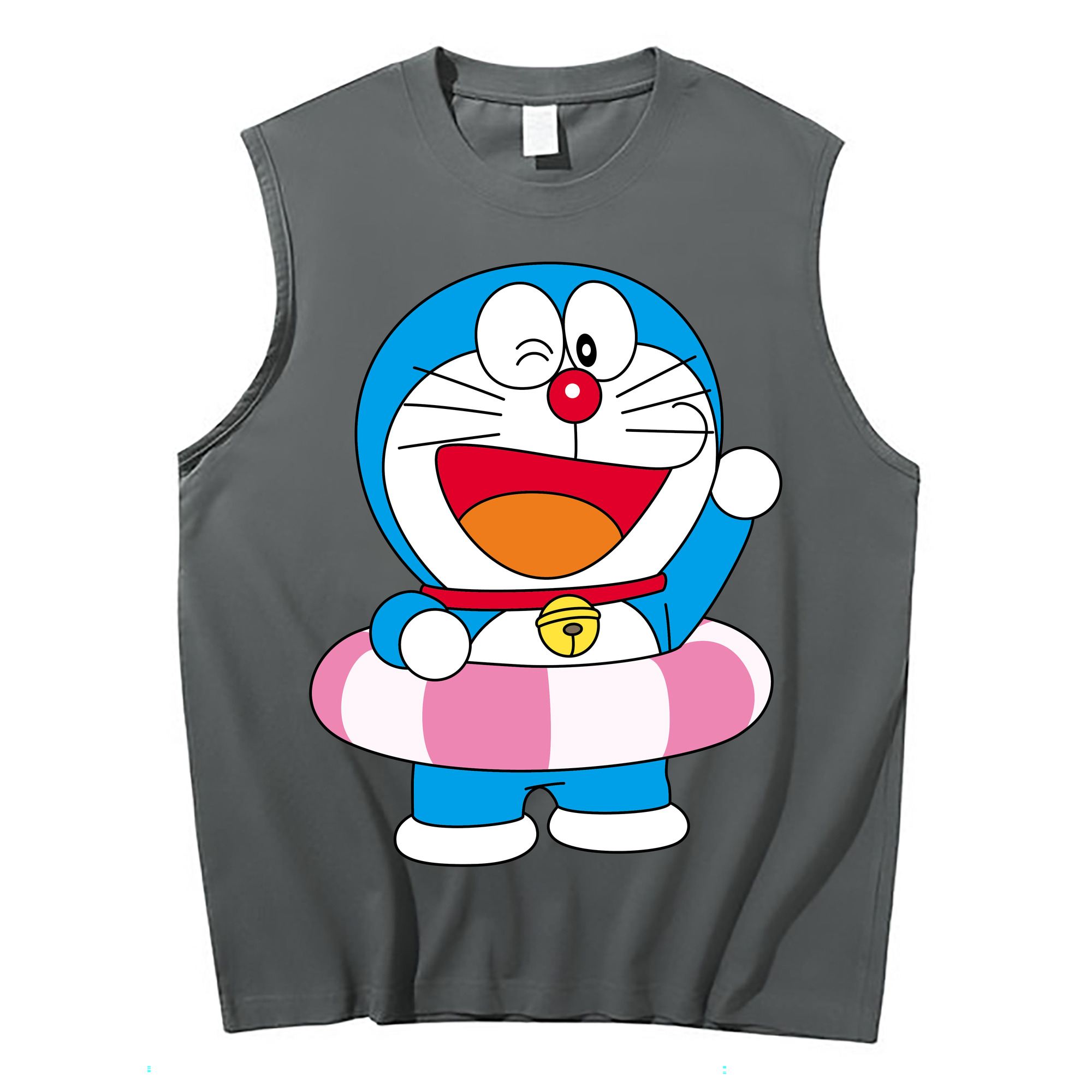 （画像用） ドラえもん Doraemon コットン100％タンクトップ（フロントプリント）